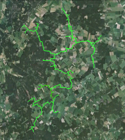 Ledningsdragning Vall fiber